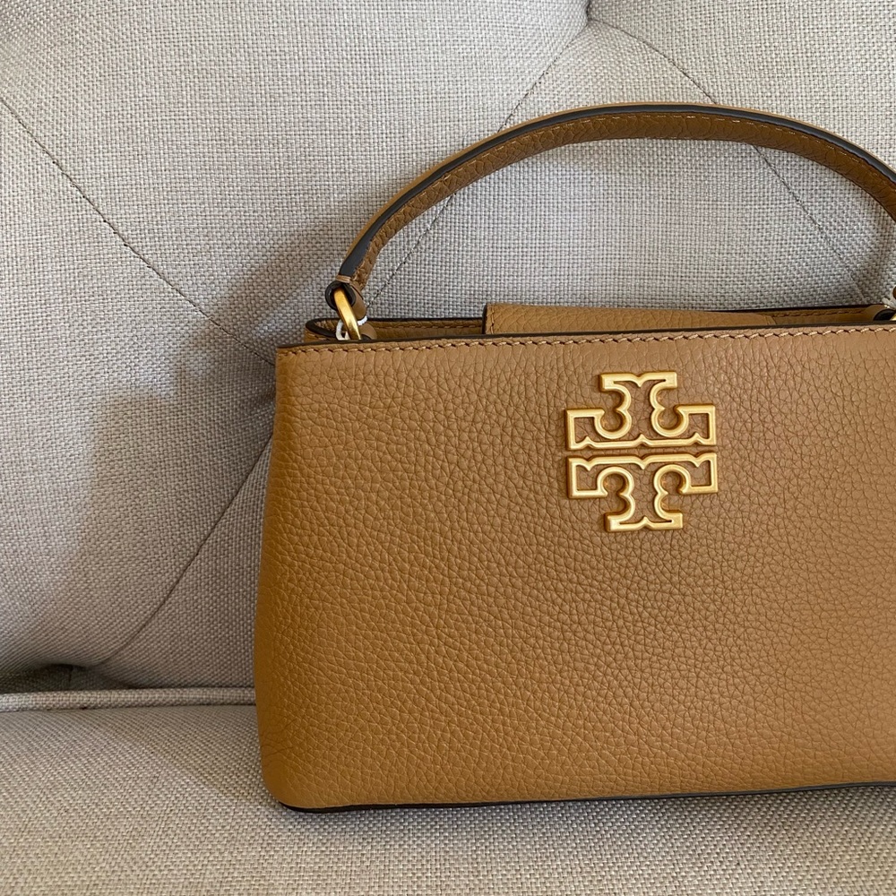 NEW Tory Burch Britten Micro Satchel